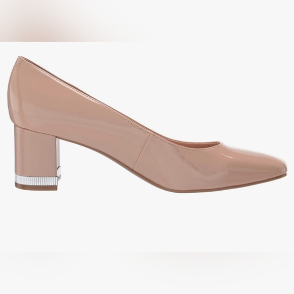 Bandolino Claire Pump Patent Nude 7.5 - Picture 5 of 8